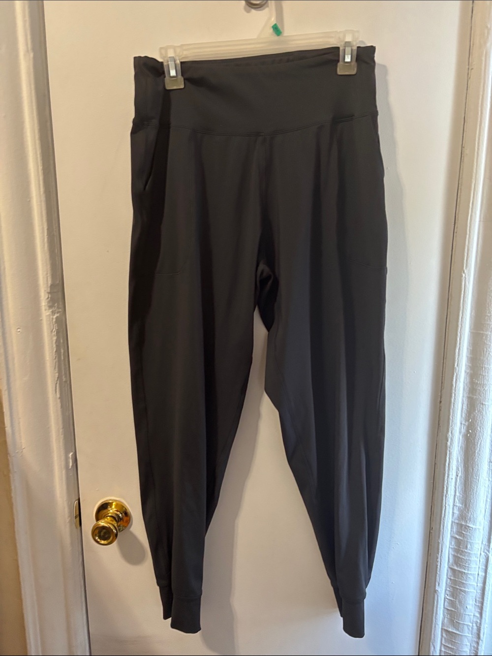 Women’s High-Waist Black Jogger Pants